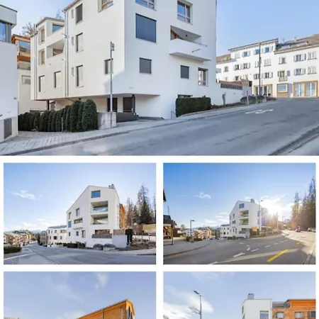 Laax, Parking, Ski, Room, Self Check-in Wi-fi Caumasee アパート フリムス