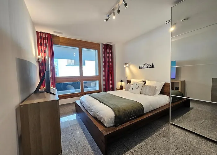 Apartamento Laax, Parking, Ski, Room, Self Check-in Wi-fi Caumasee Flims