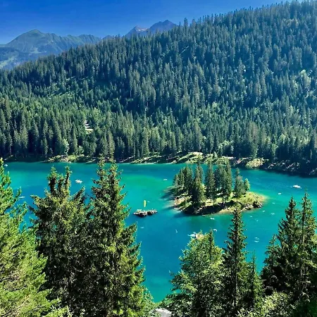 Laax, Parking, Ski, Room, Self Check-in Wi-fi Caumasee