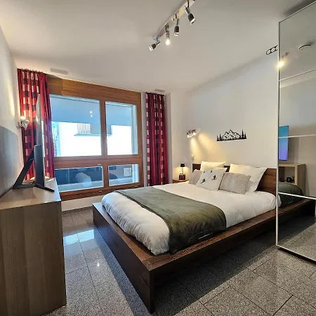 شقة Laax, Parking, Ski, Room, Self Check-in Wi-fi Caumasee فيلمز